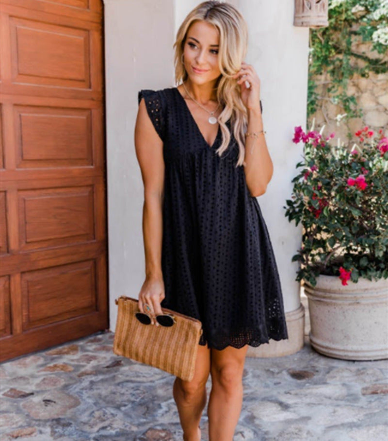 Robe Stylée avec Poches